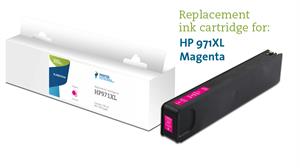 Magenta Blækpatron - Hp Nr.971Xl - 6.600 Sider